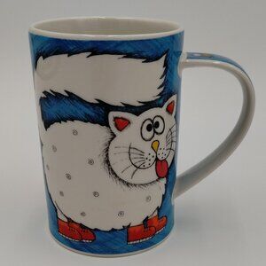 Dunoon Purrfect Cats Mug By Jane Brookshaw